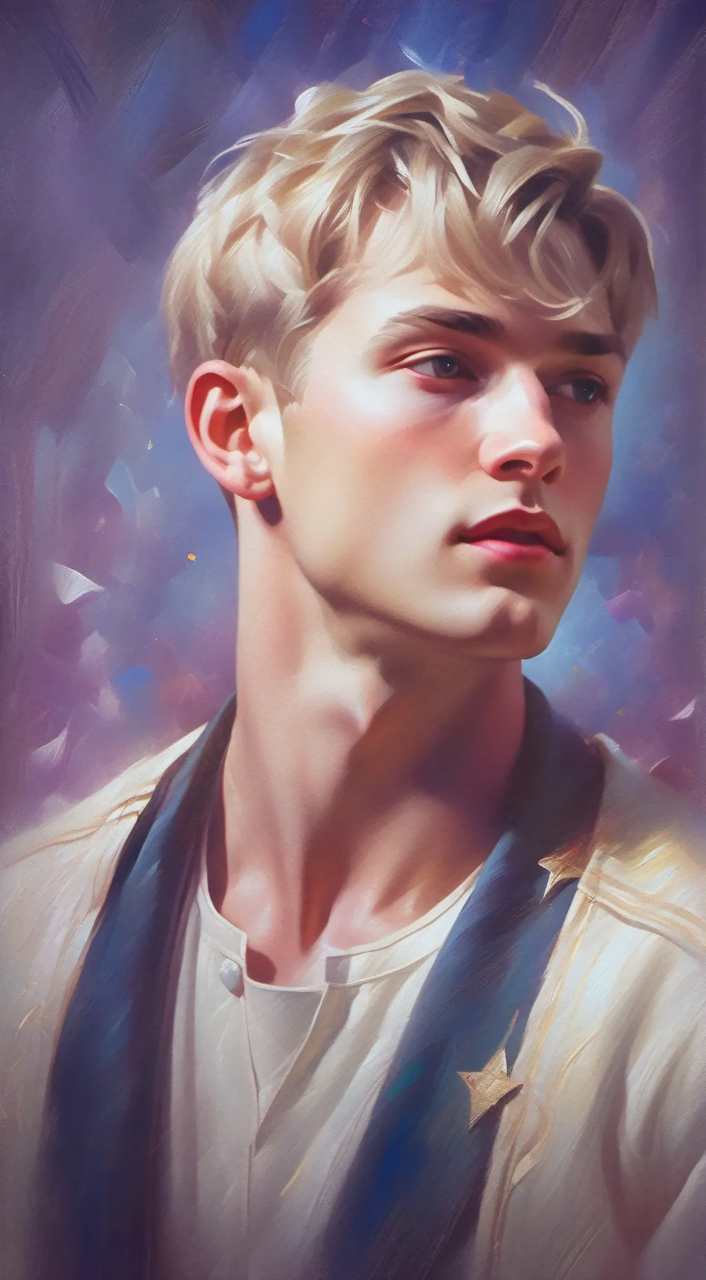 ai character: sam golbach background