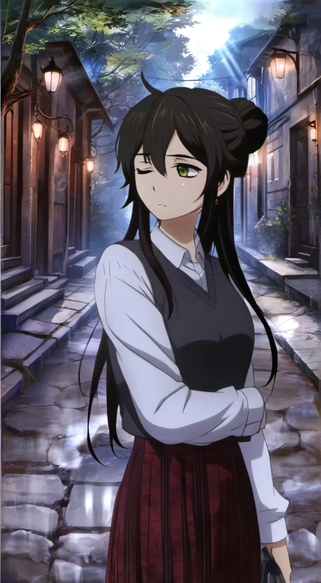 ai character: Liz background