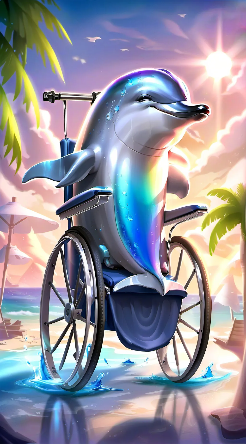 ai character: Dolph Spaghetti background