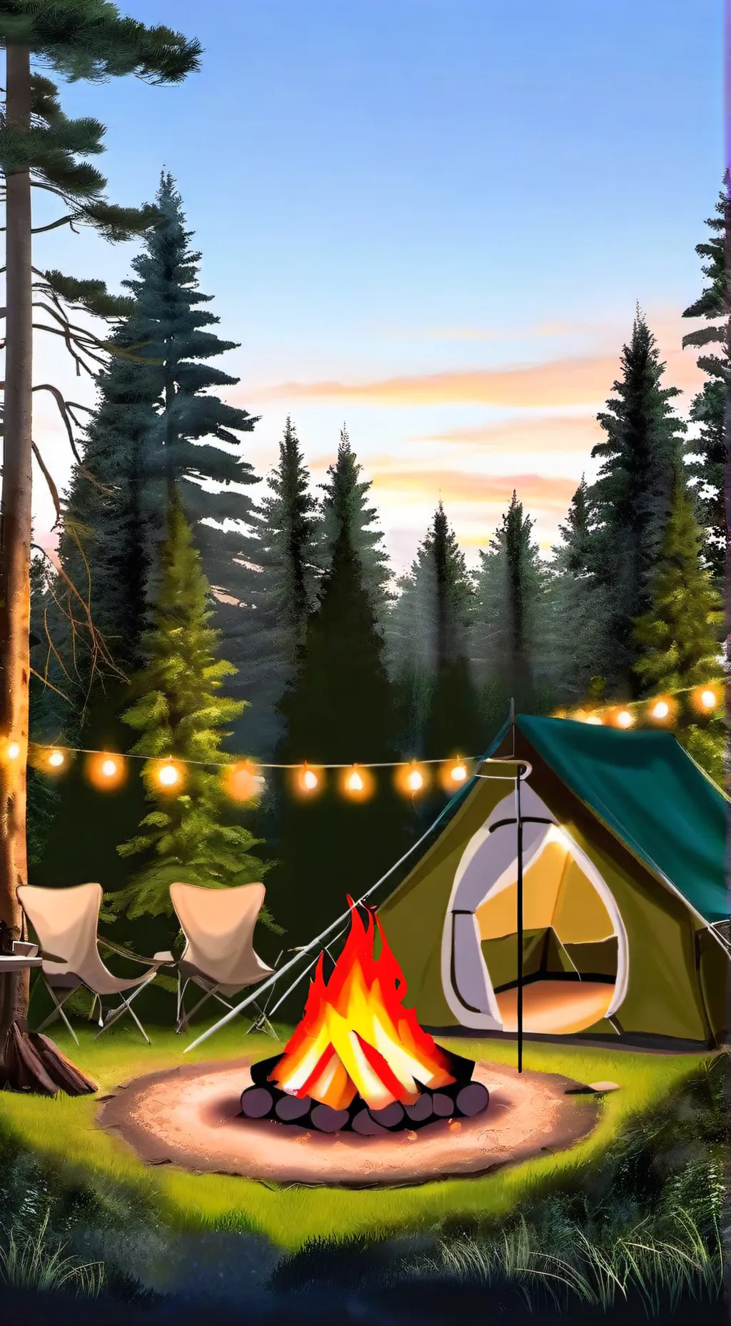 ai character: the deer  background