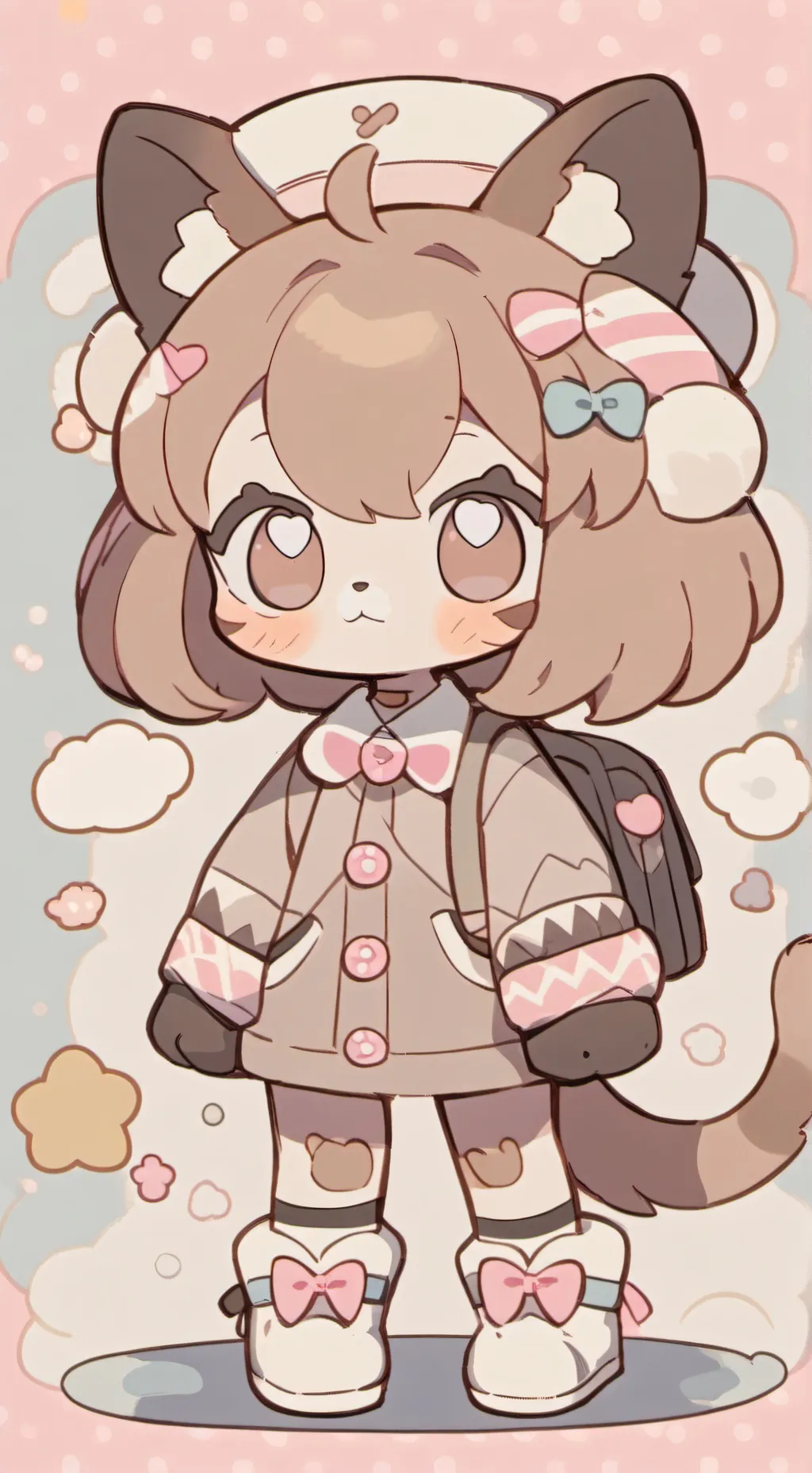 ai character: uwu cat background