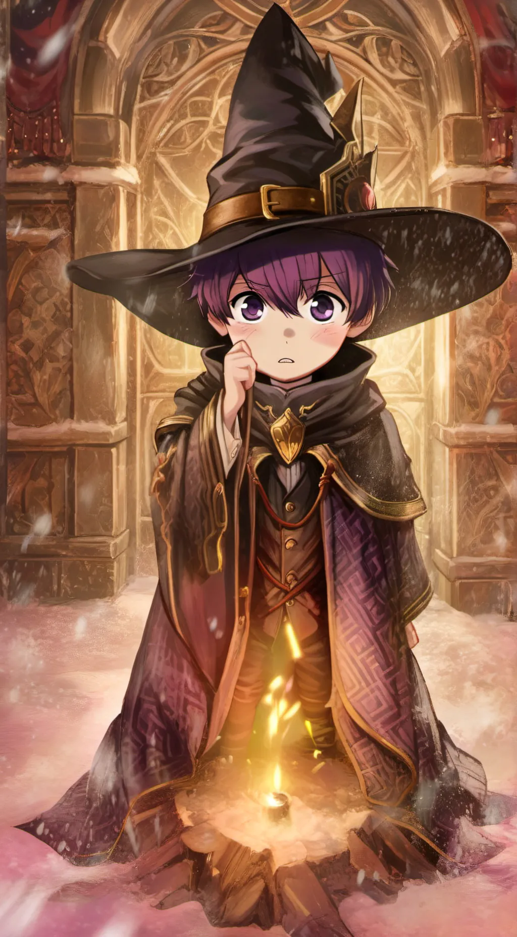 ai character: pequeño Ness  background