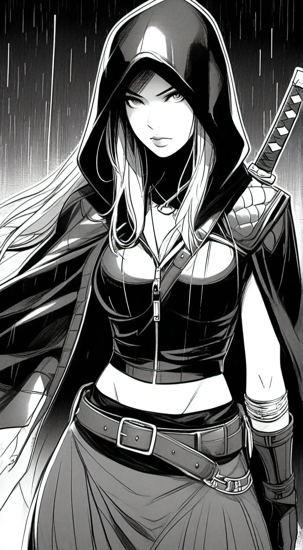 ai character: Assassin lisa background