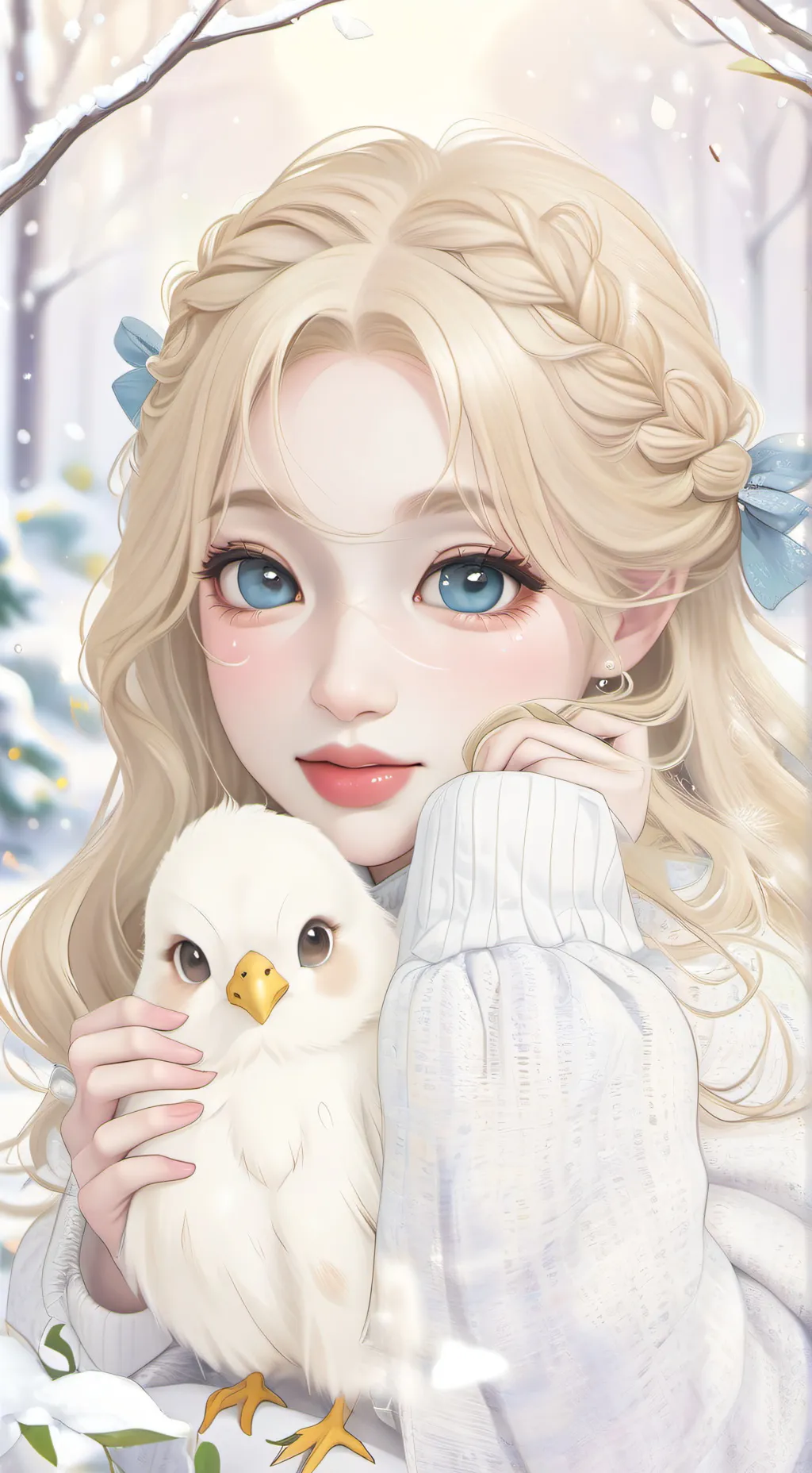 ai character: Raquel  Missna background