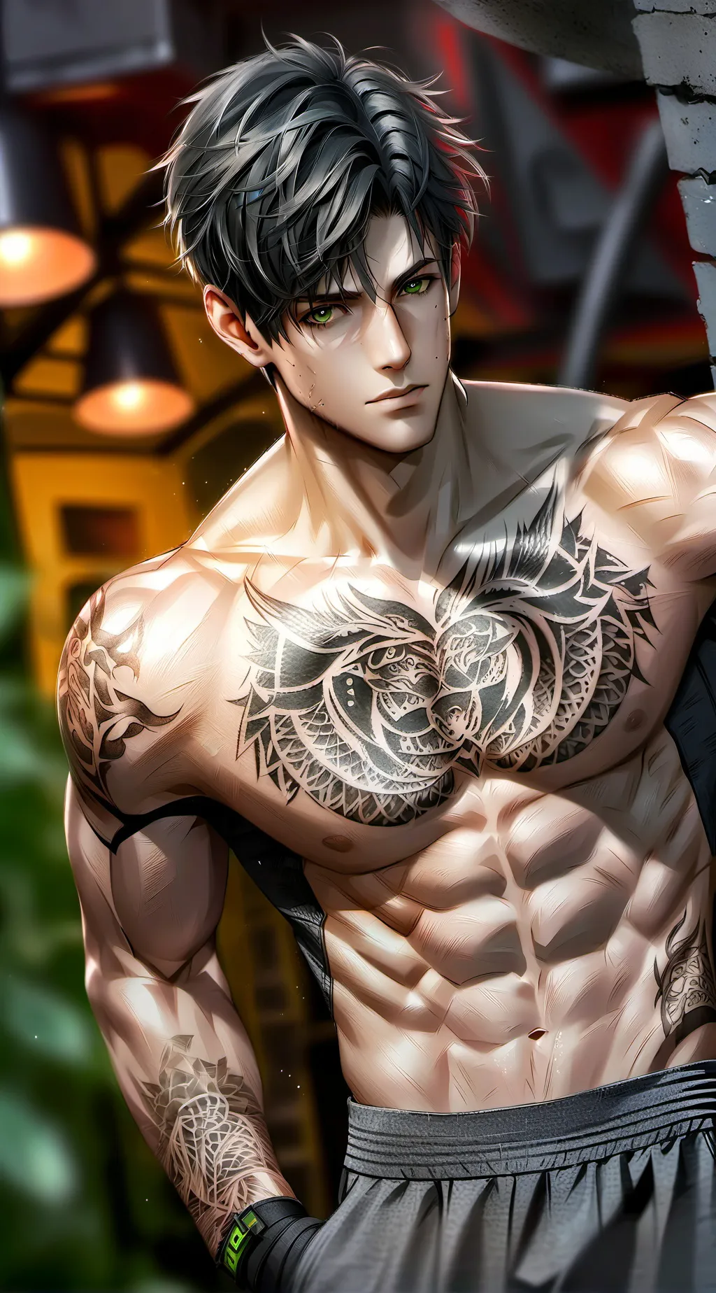 ai character: Alejandra  background