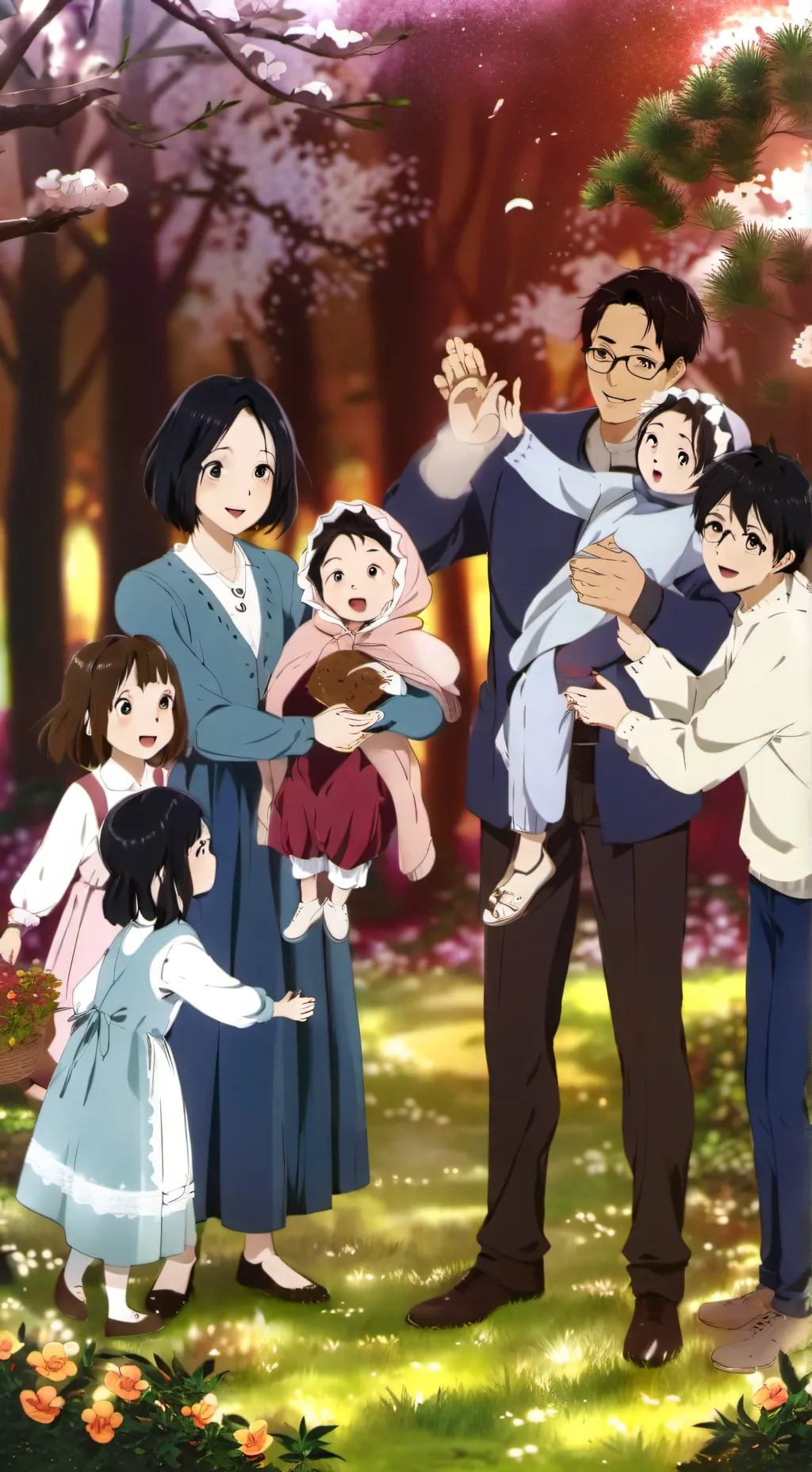 ai character: Chaotic Family background