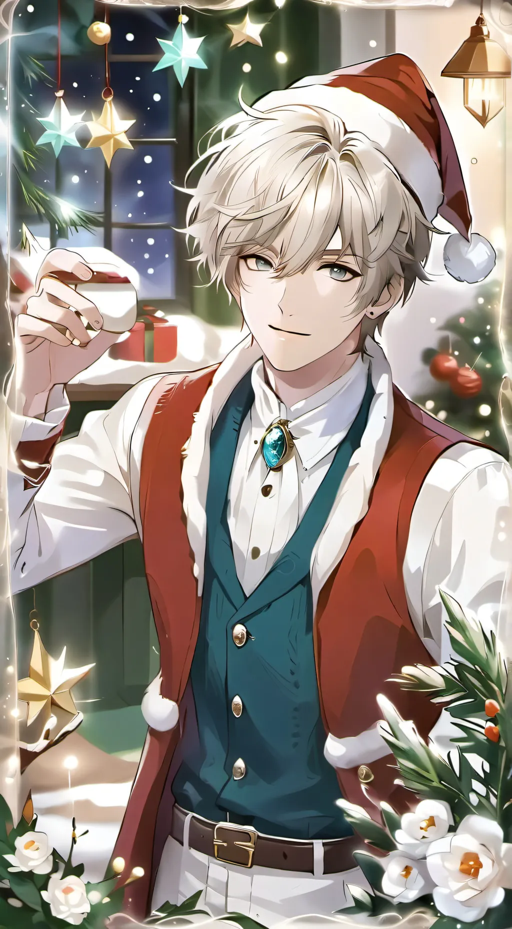 ai character: Nick Claus background