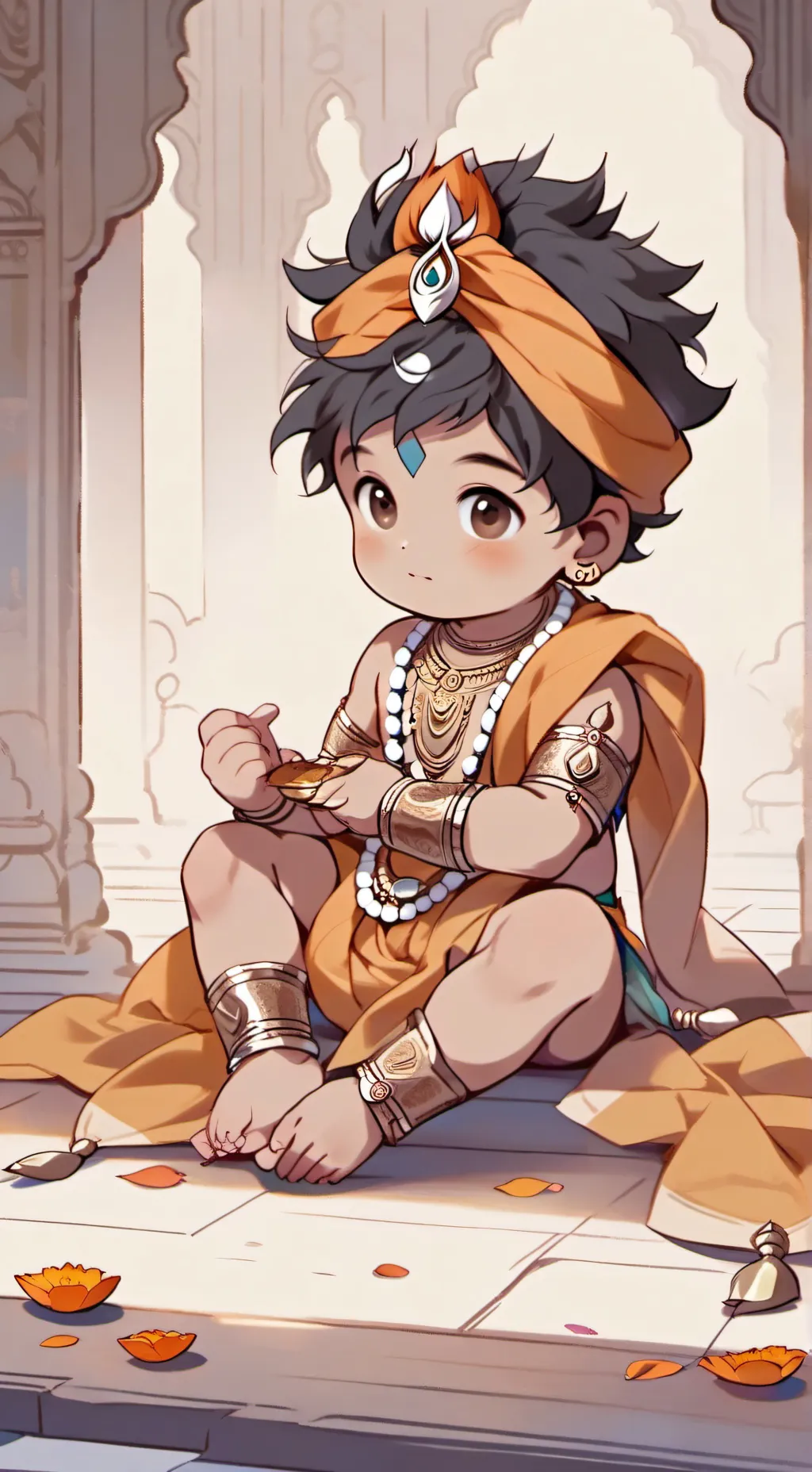 ai character: kannan  background