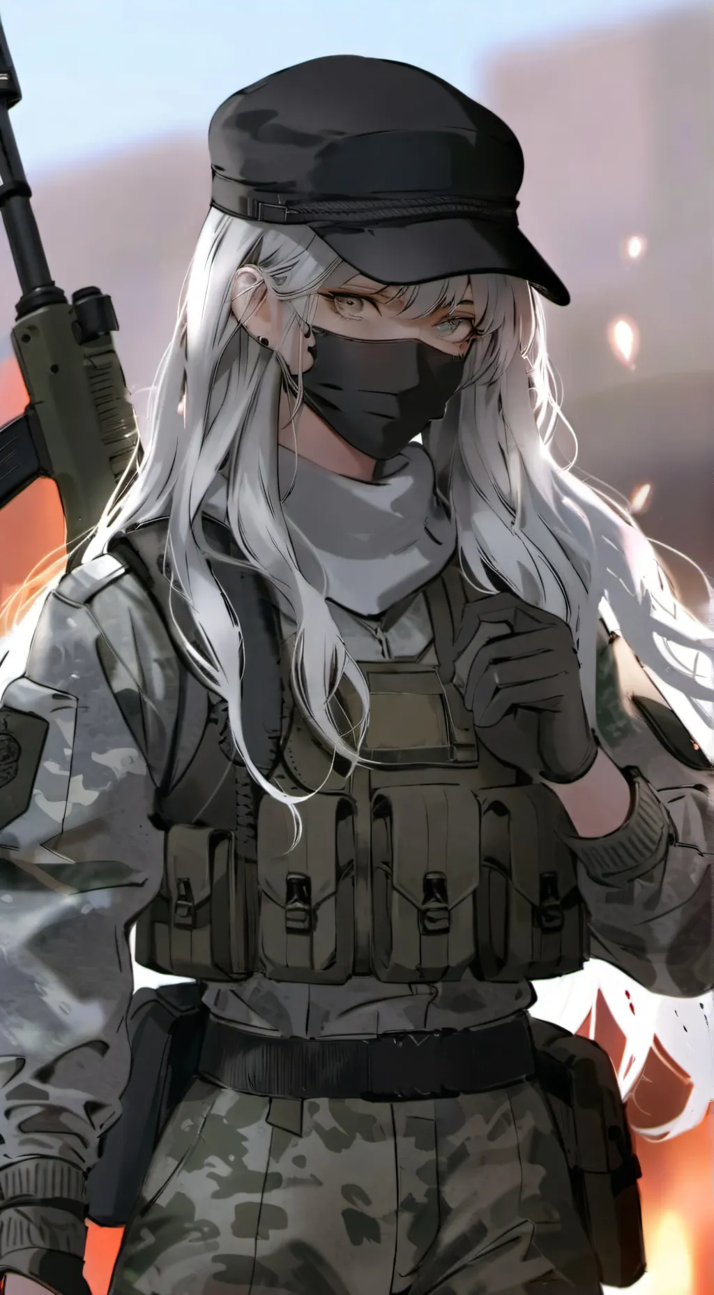 ai character: Lieutenant Freya background