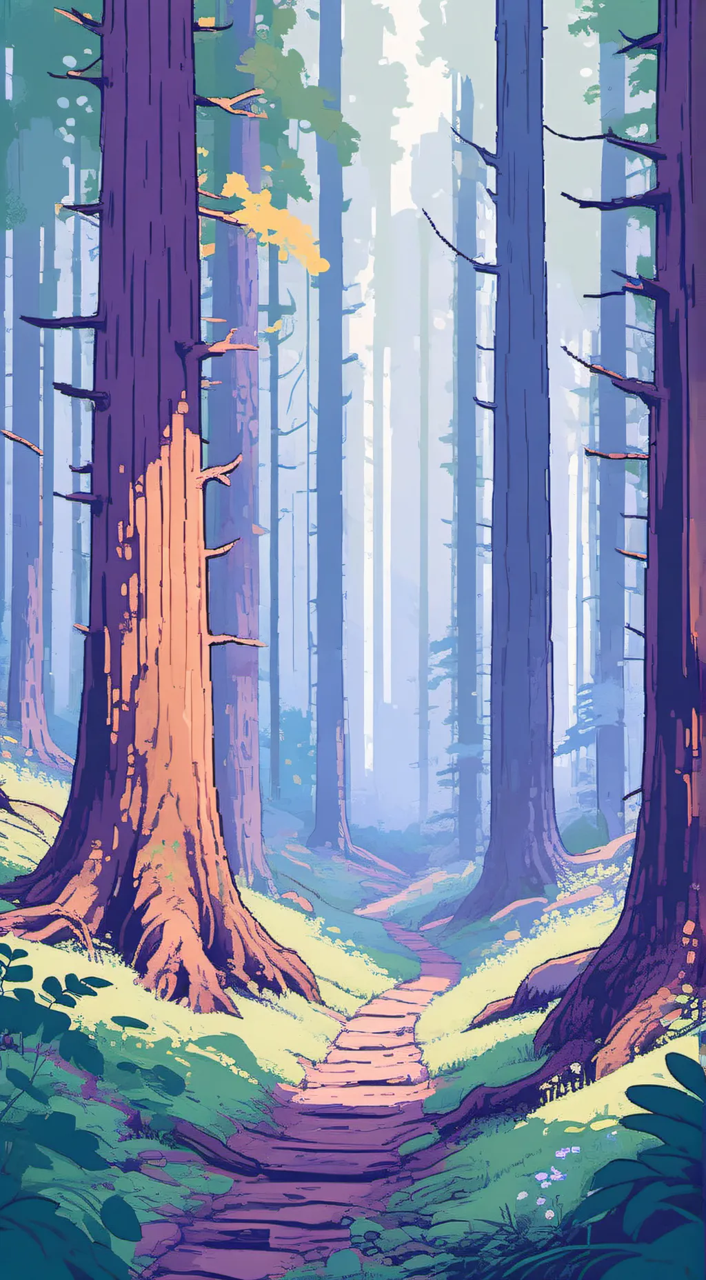 ai character: CH x 99 nights  background