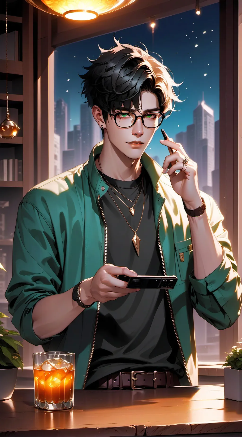 ai character: Jemwell  background