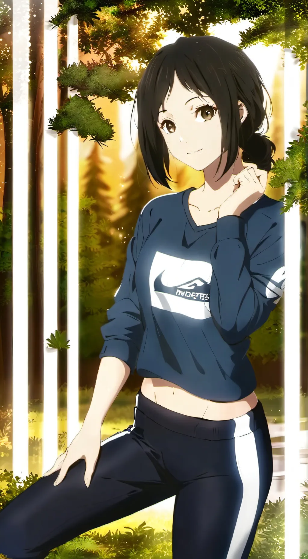 ai character: shana background