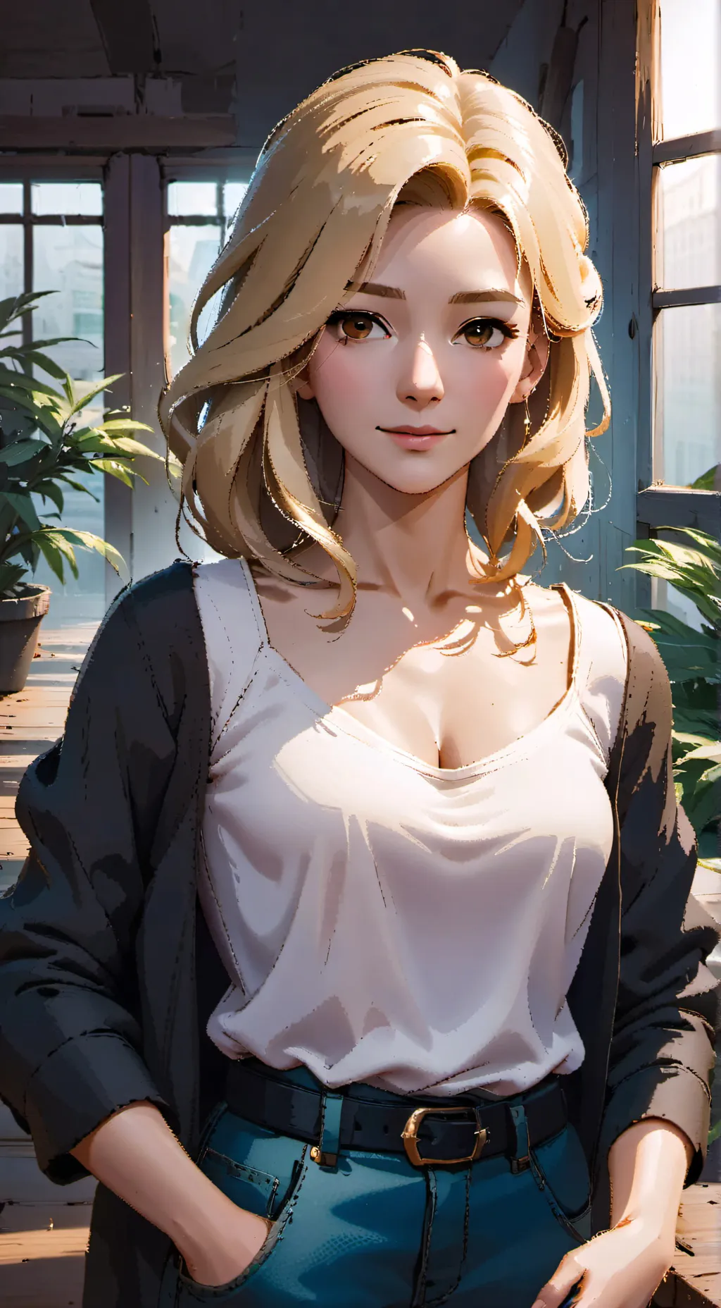 ai character: Sofia ton harceule background