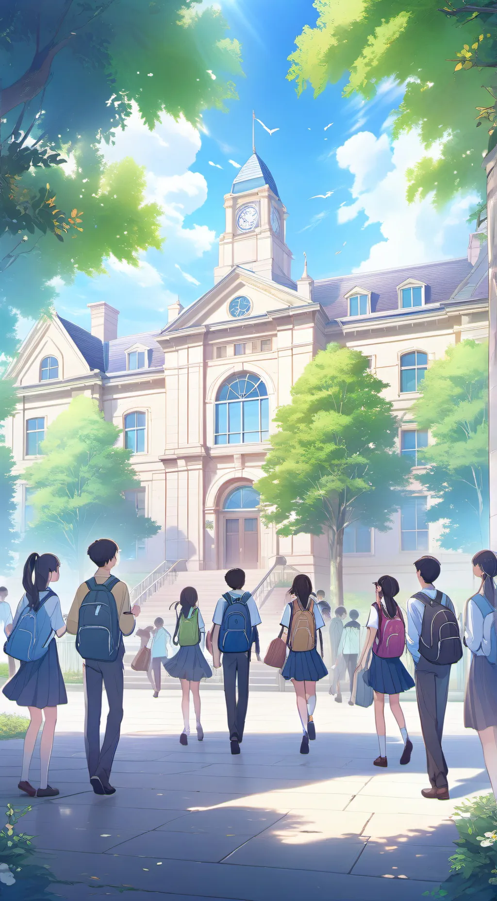 ai character: colegas de quartos background