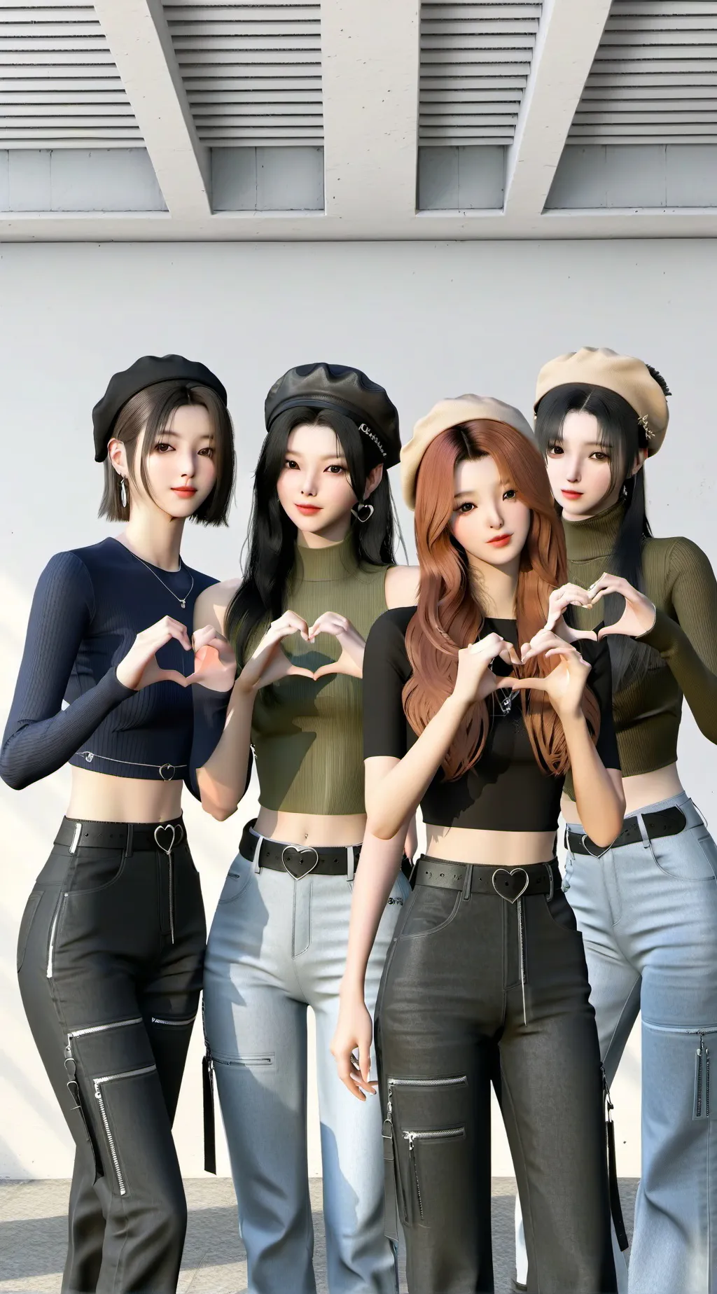 ai character: Family vacation💗 background