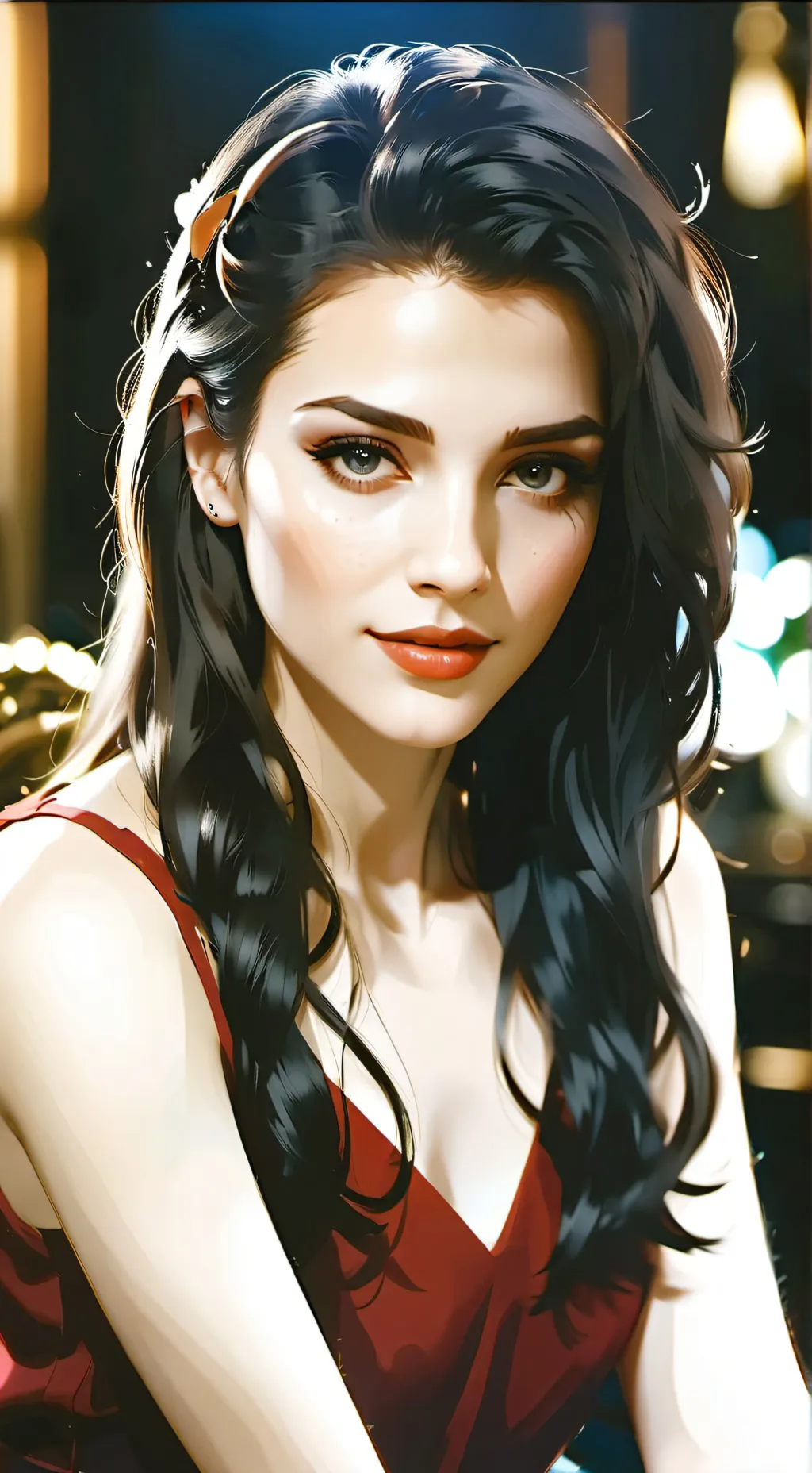 ai character: Lexy background