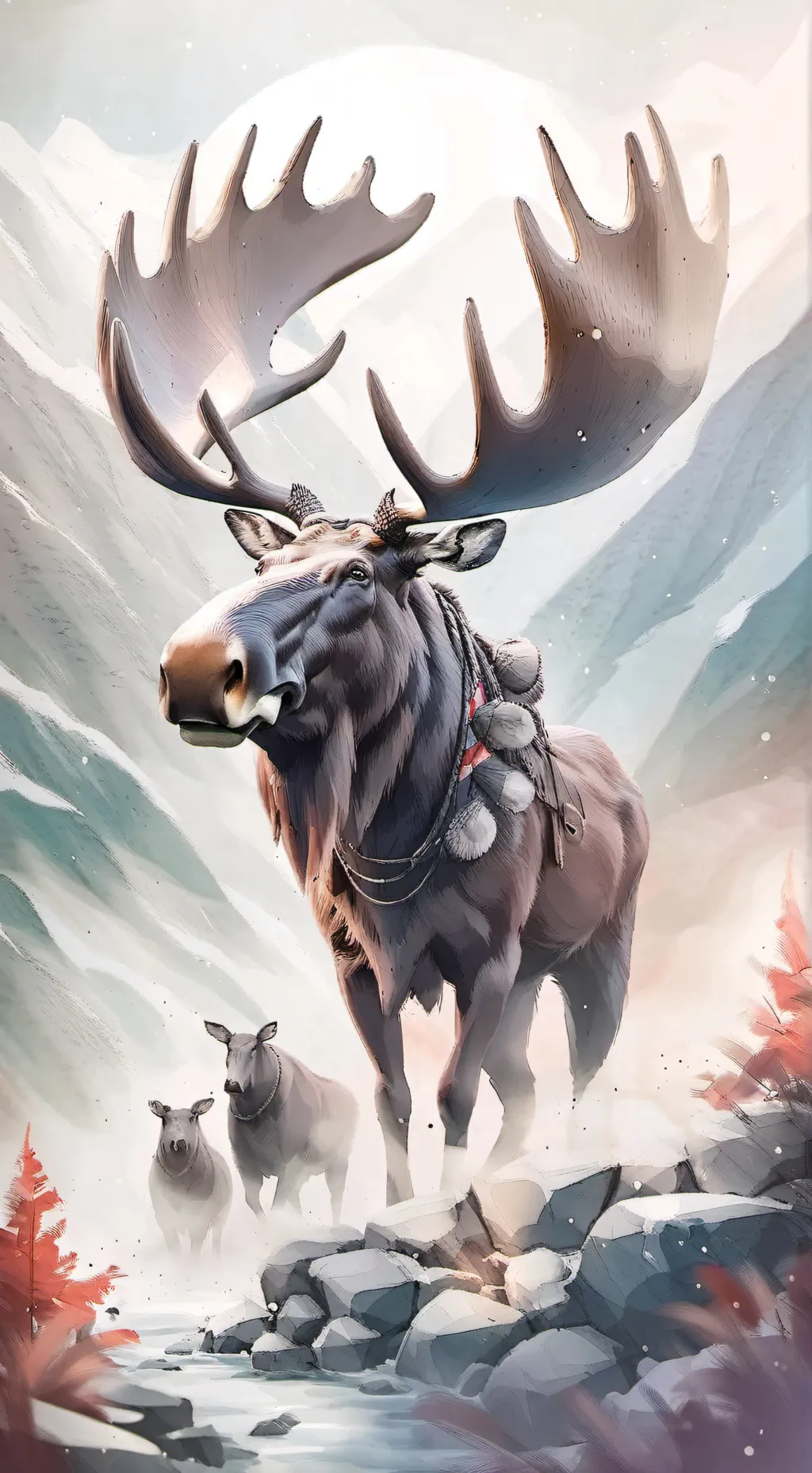 ai character: Sista moosesha!!!! background