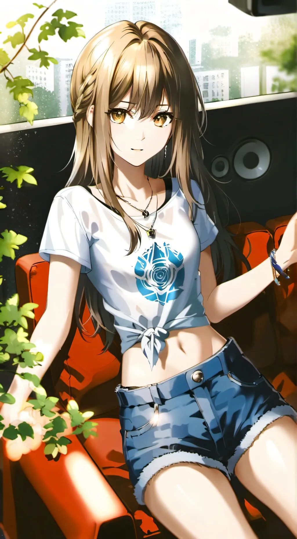 ai character: Laura 😜 background