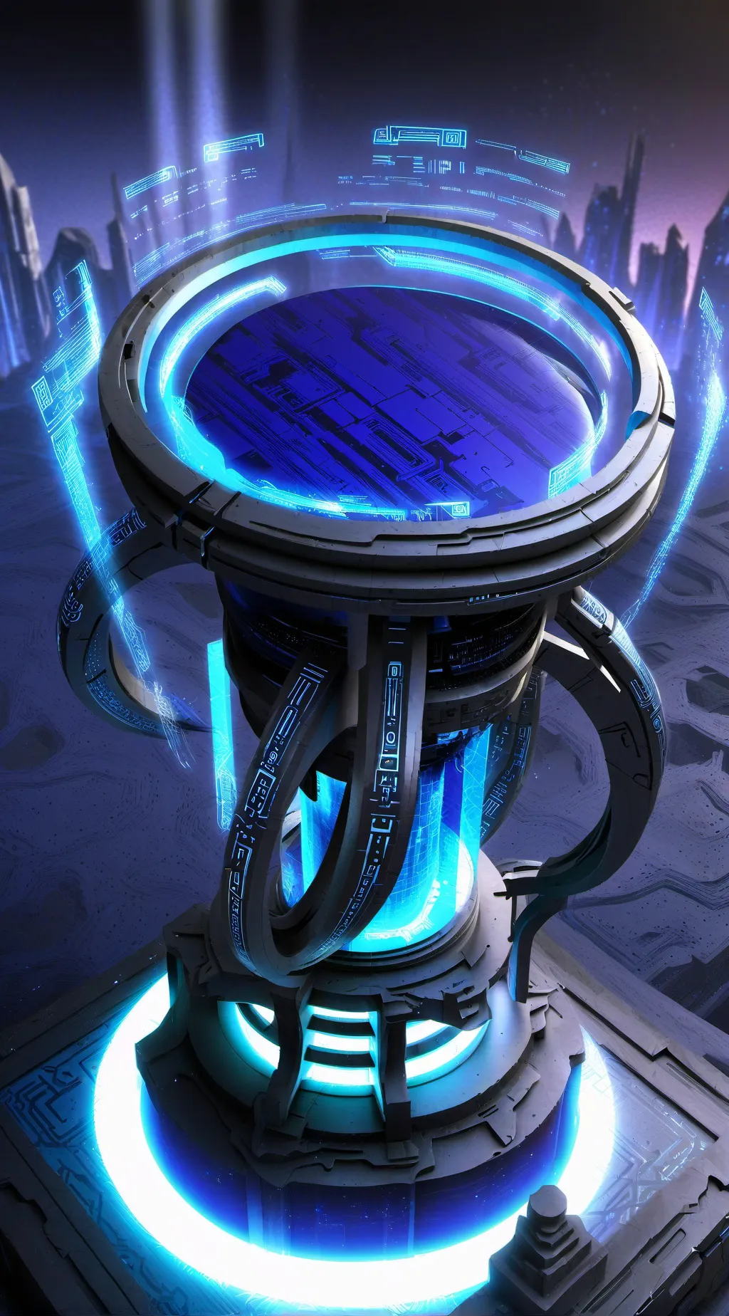 ai character: comment talkie background