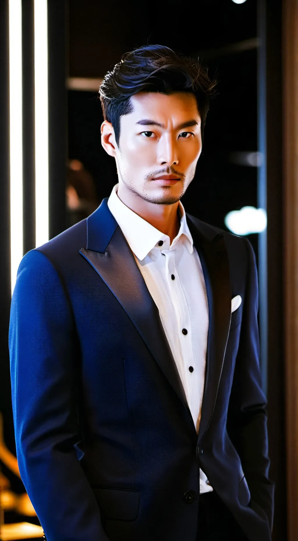 ai character: Matsuo Tachibana background