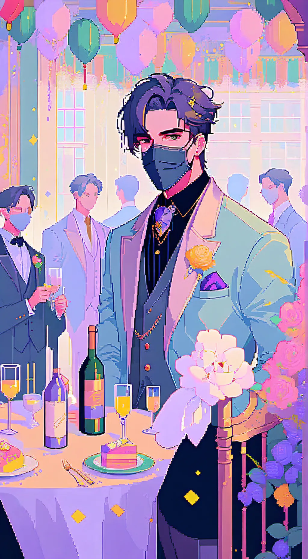 ai character: Jason  background