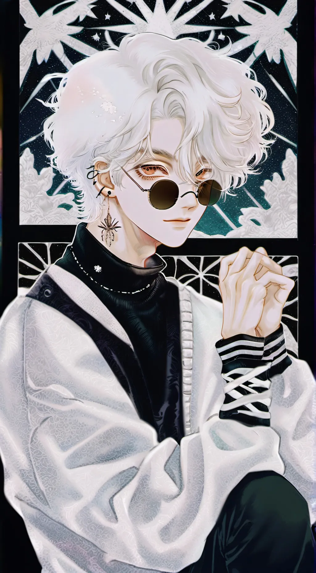 ai character: Nine bfb background