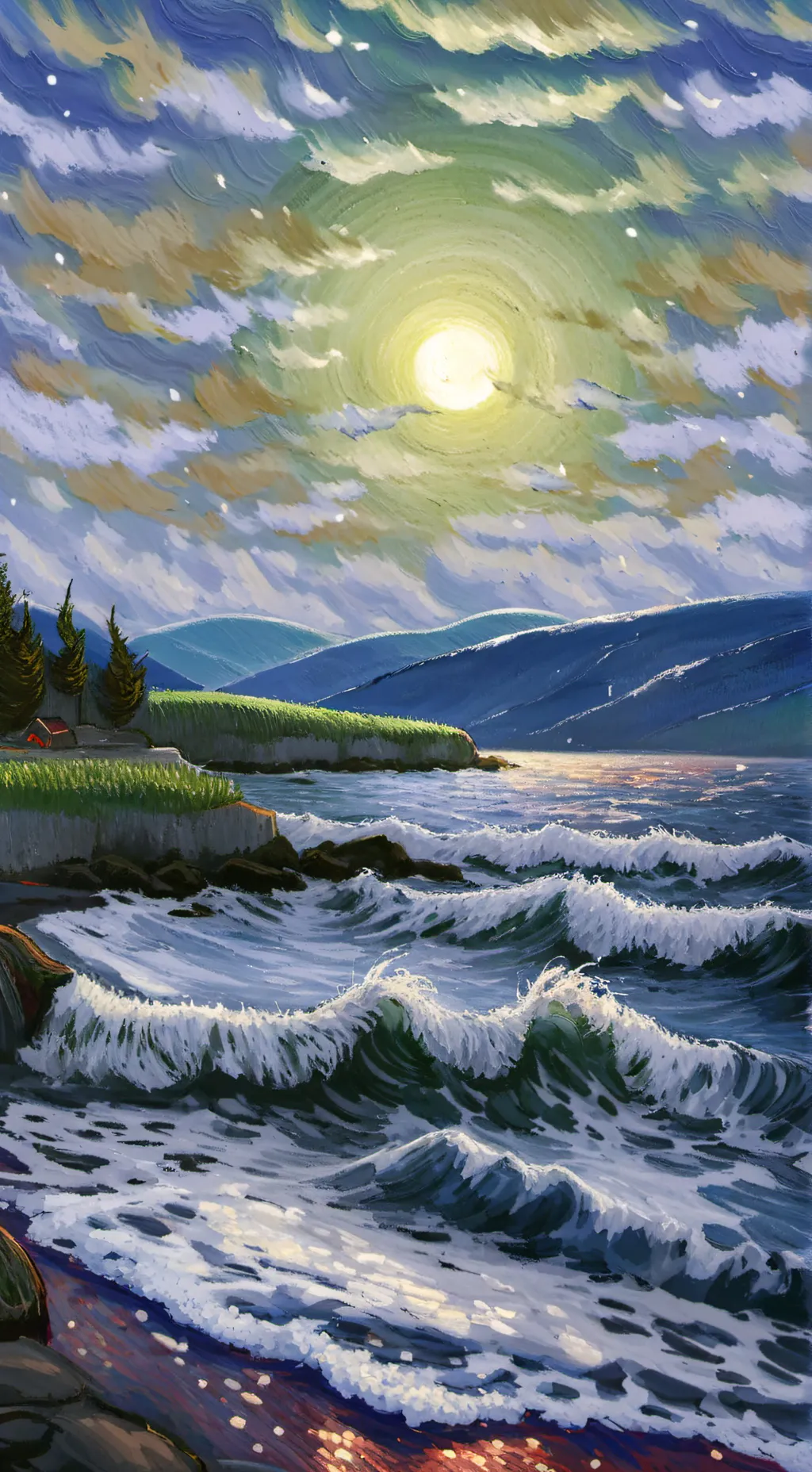 ai character: Hawks fans background