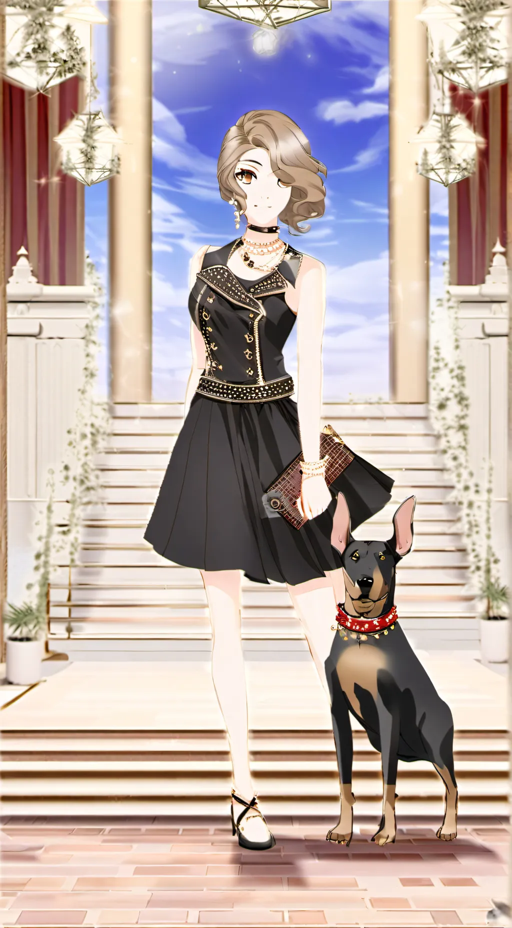 ai character: ou la la  boulette background