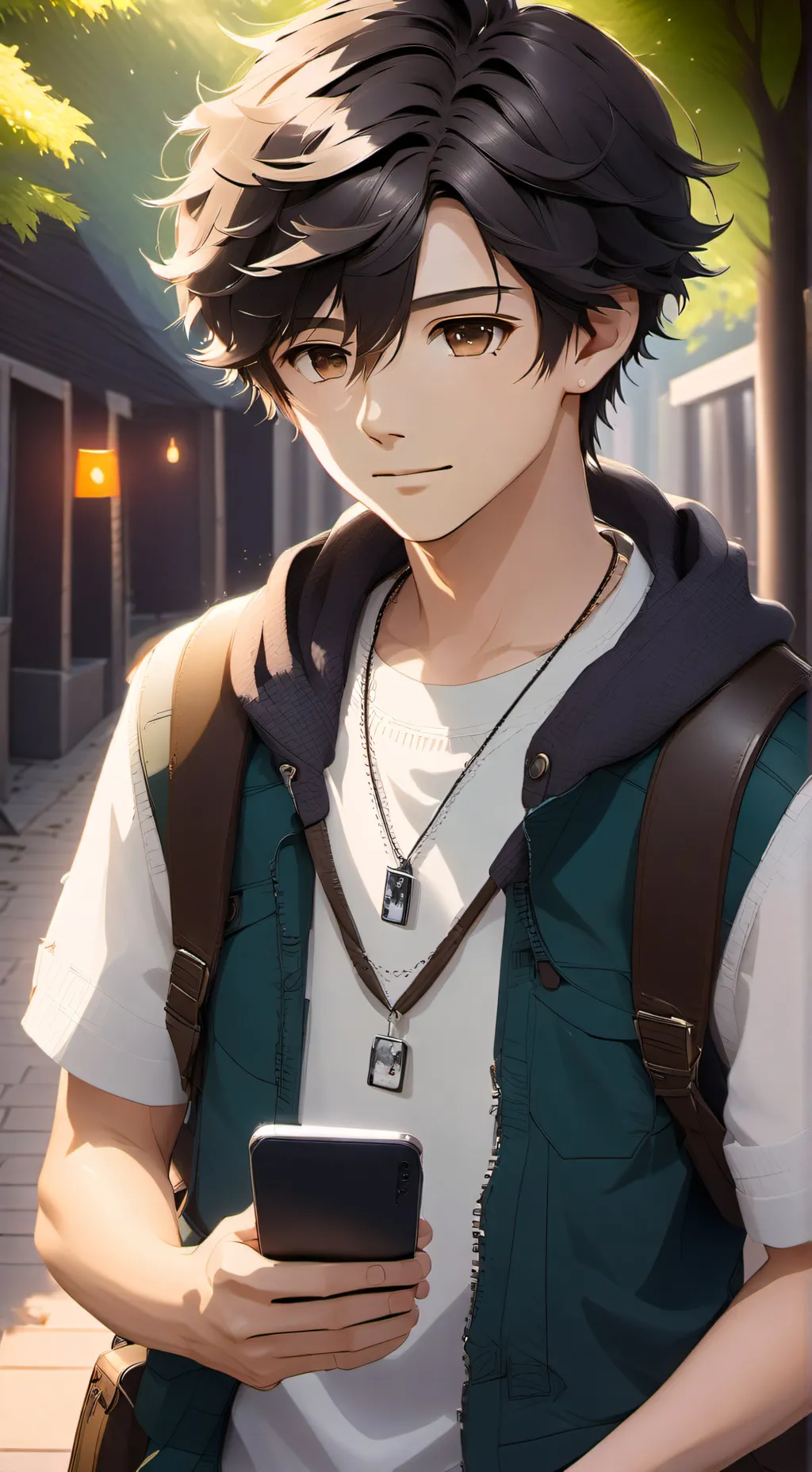 ai character: Sidney background