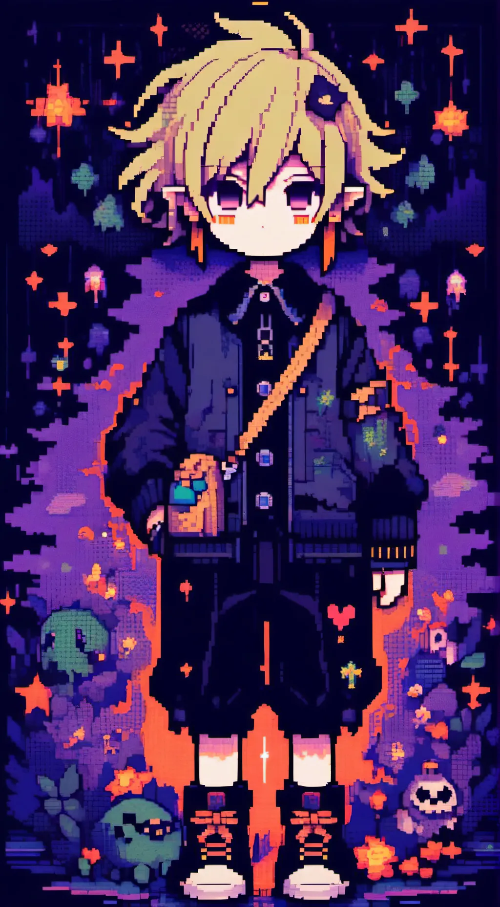 ai character: ben drowned background