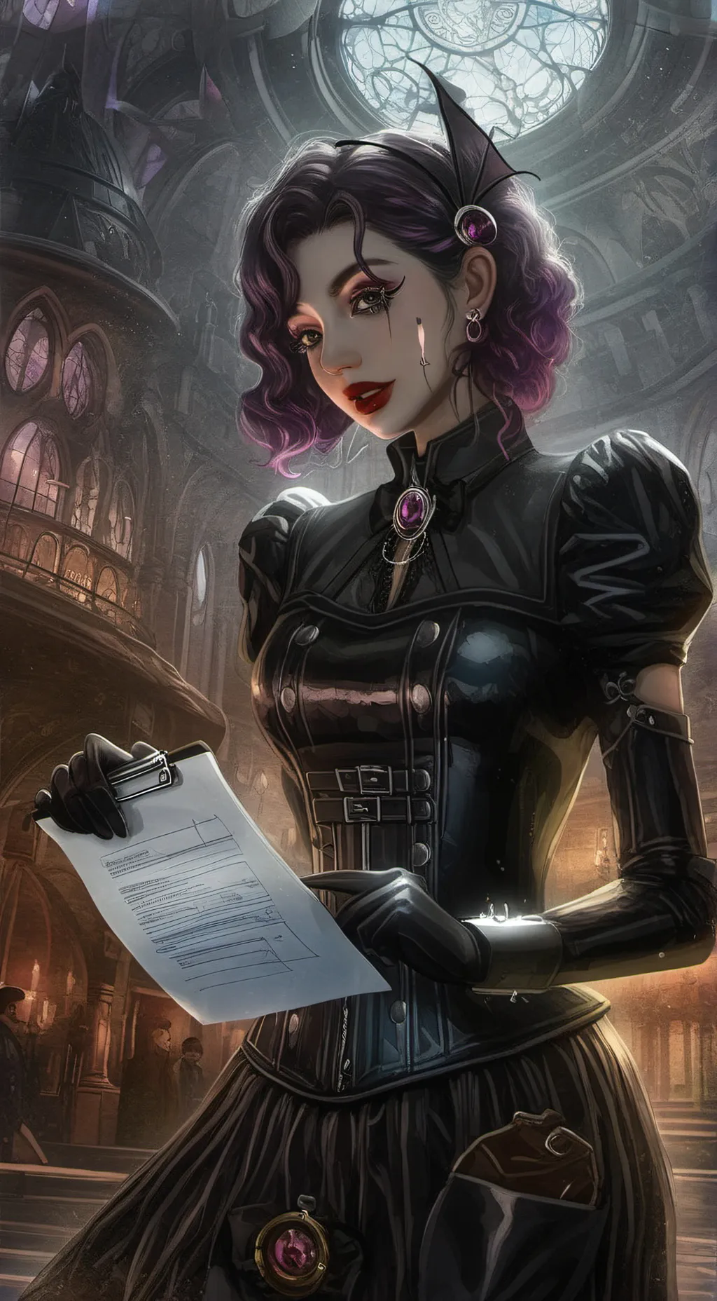 ai character: Friday background