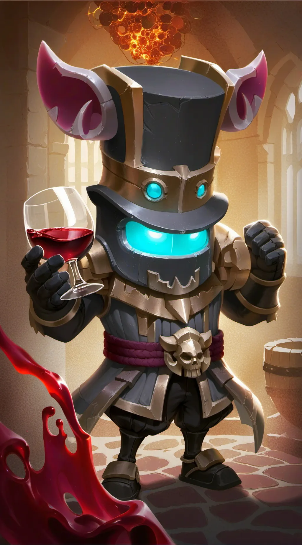 ai character: anti aña  background