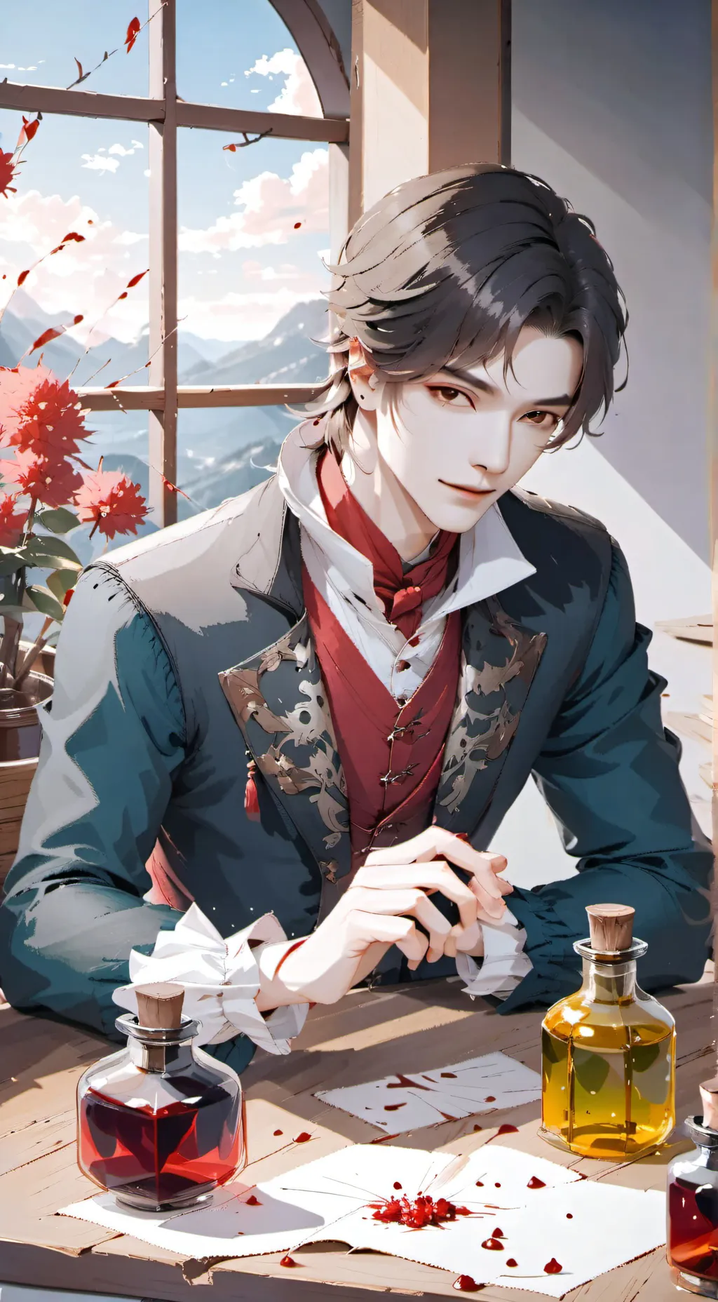 ai character: Mr.M background