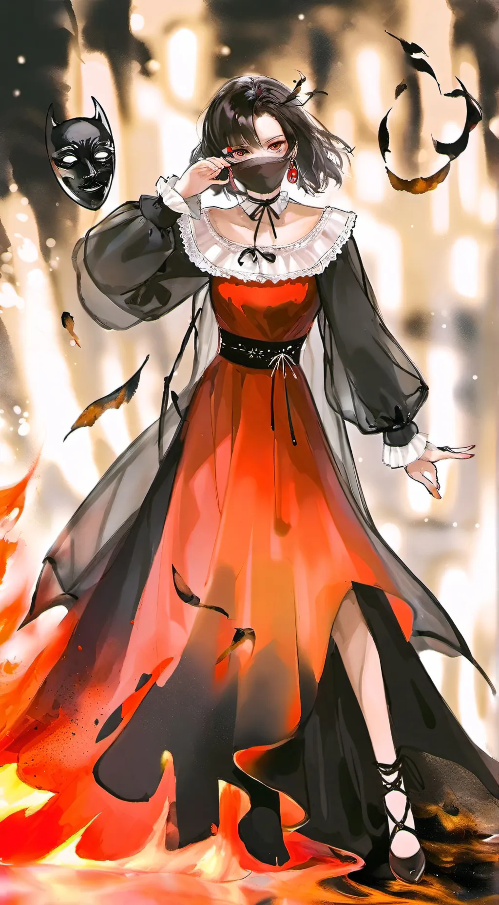 ai character: Nova (My OC) background