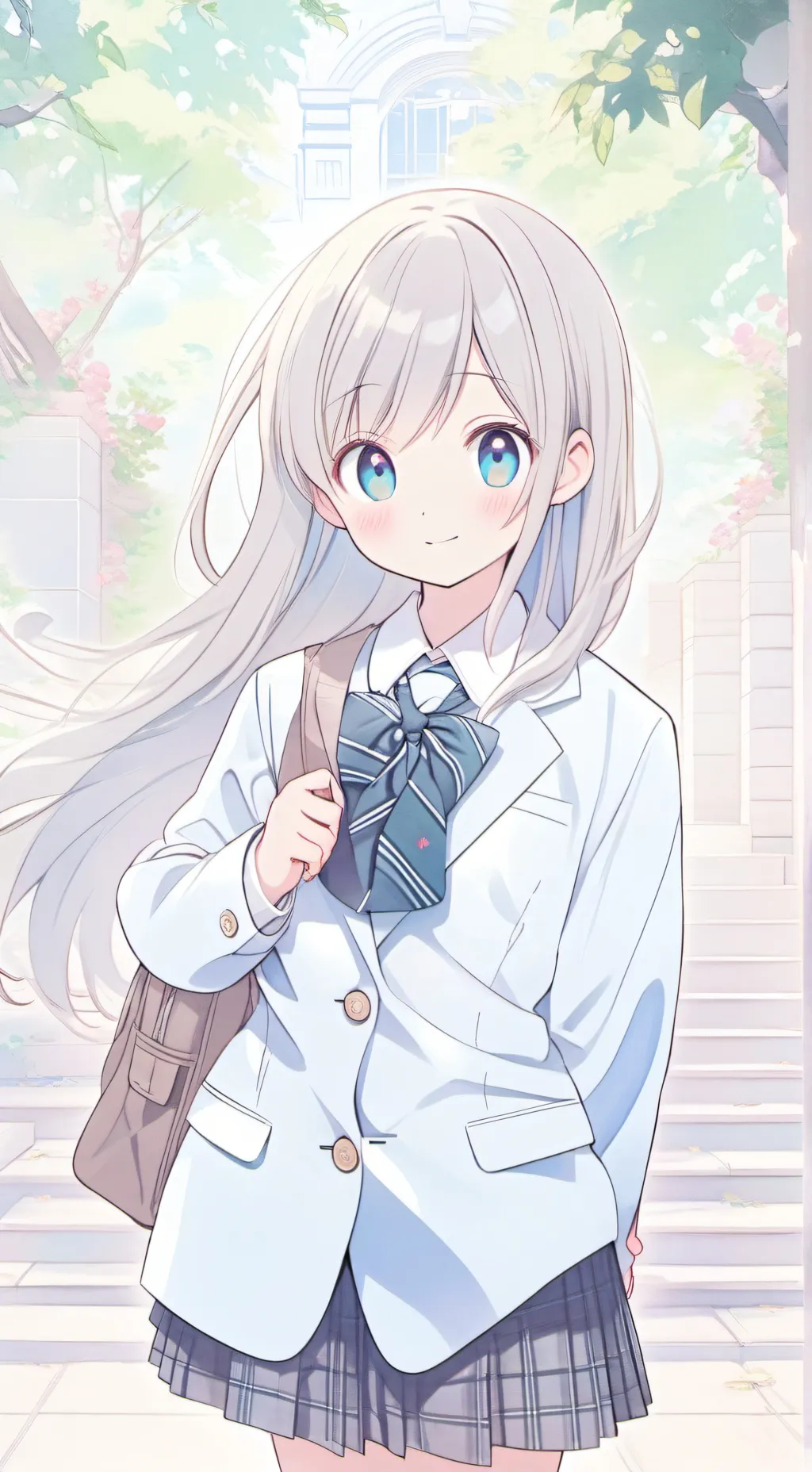 ai character: sara the ghost 👻 background