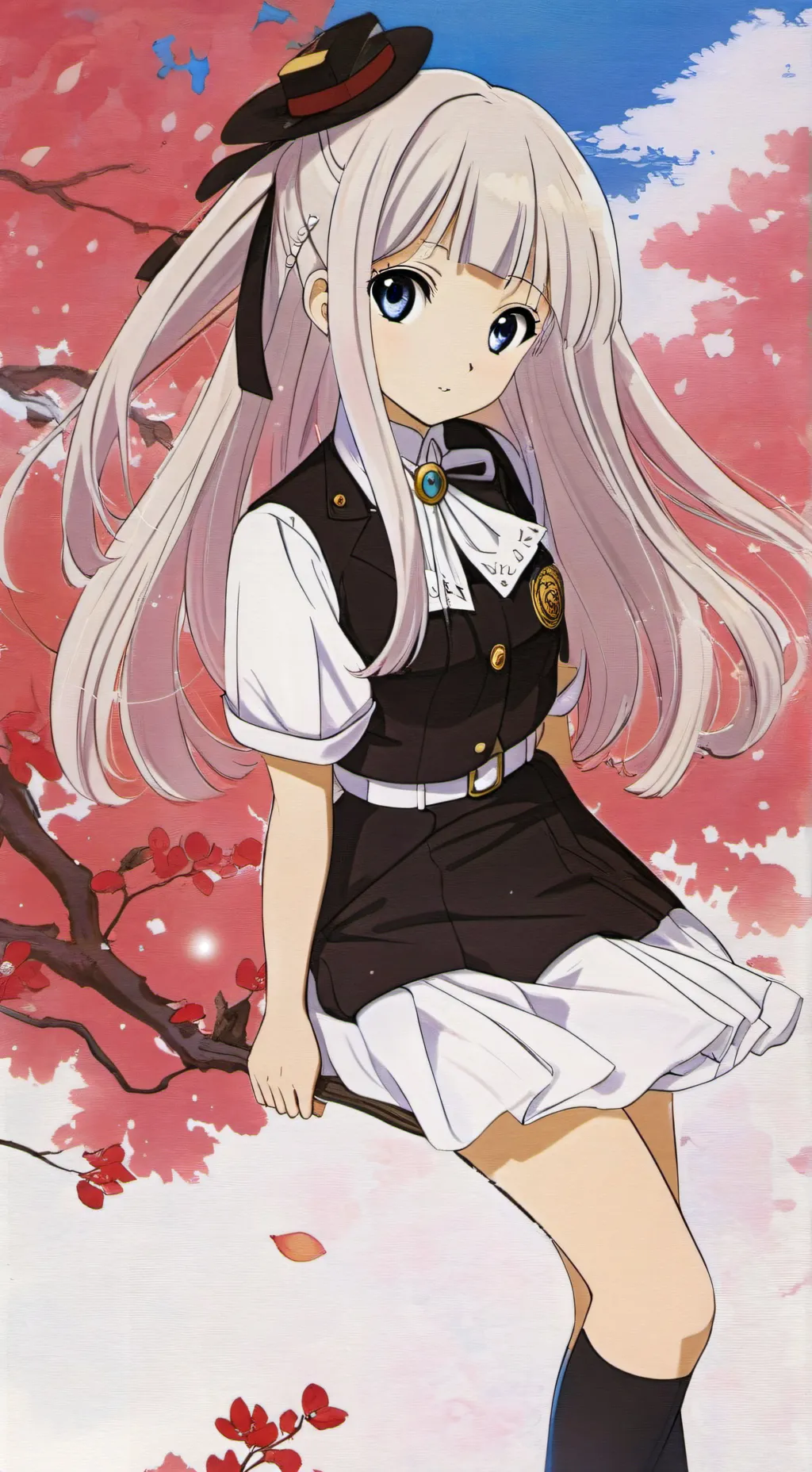 ai character: lily background