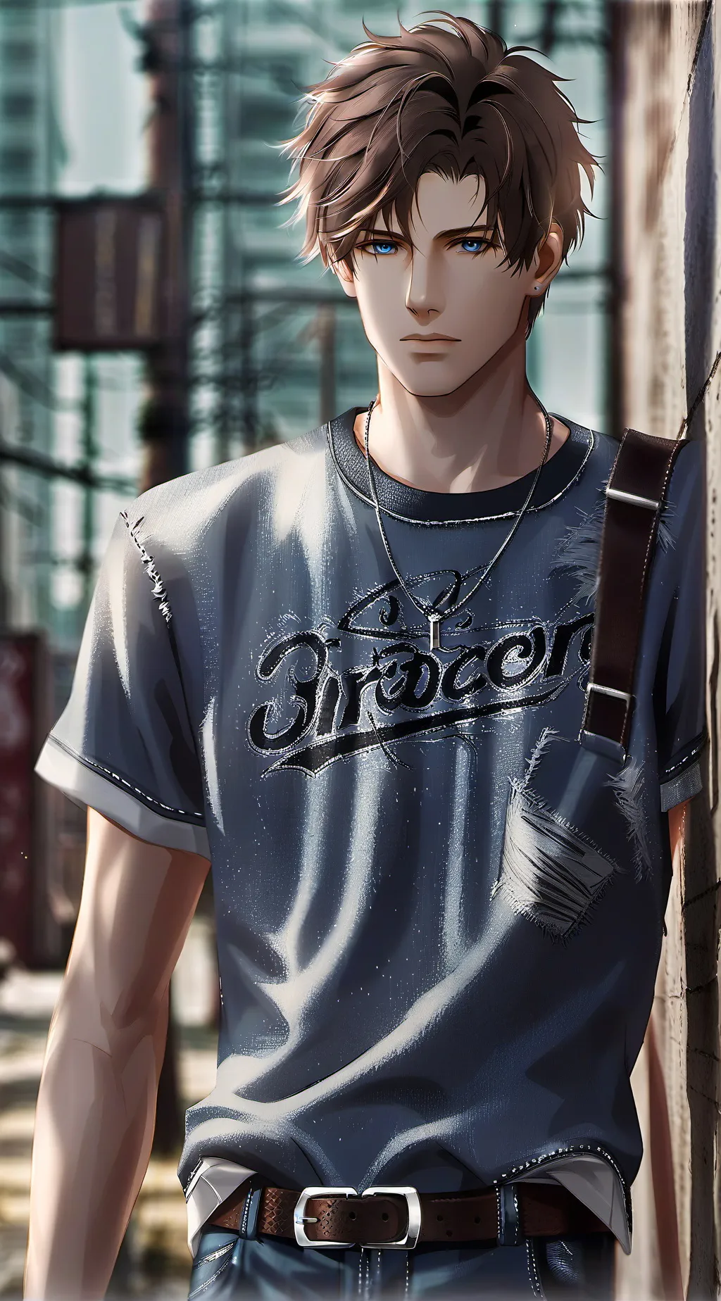 ai character: Jake Johnson background