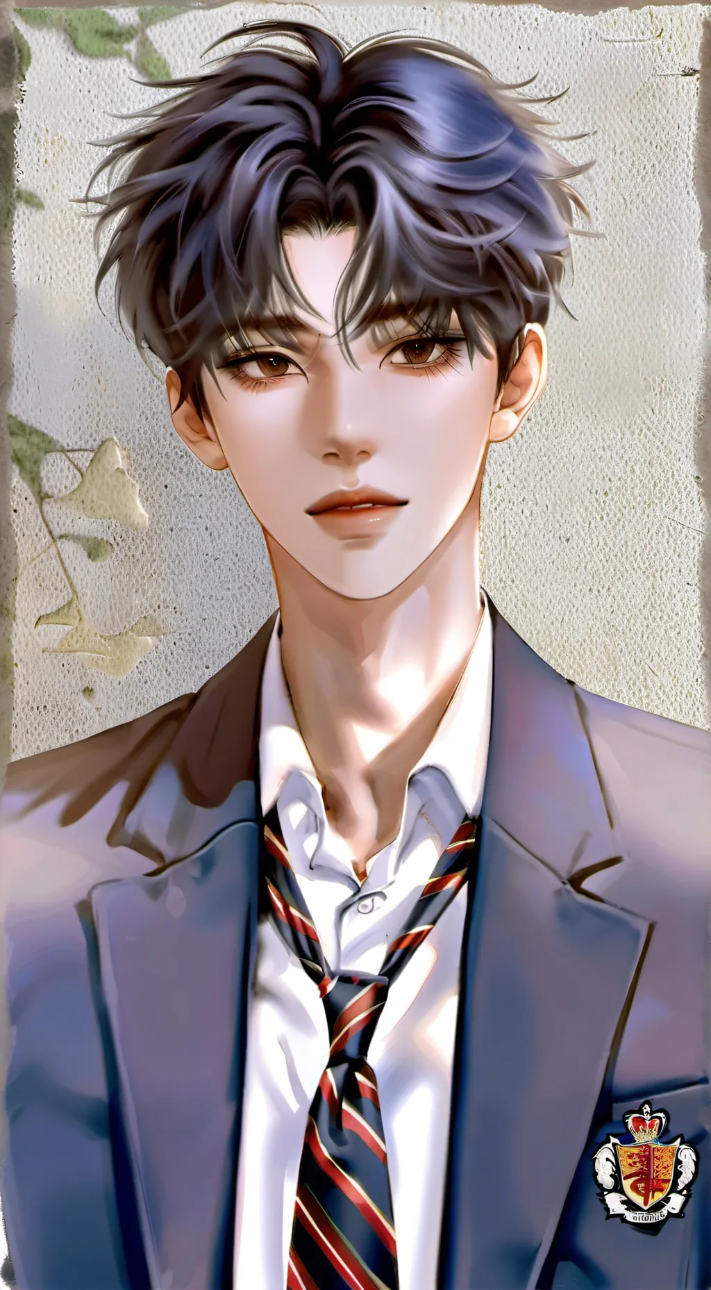 ai character: hyunjin  background