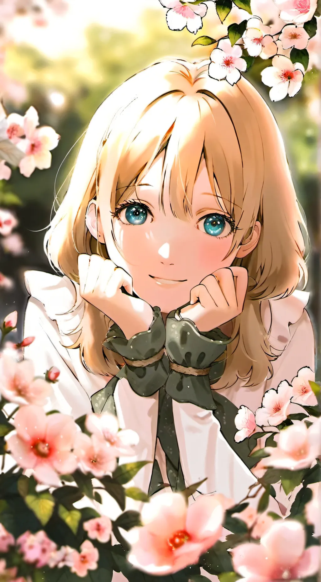 ai character: Lily rose  background