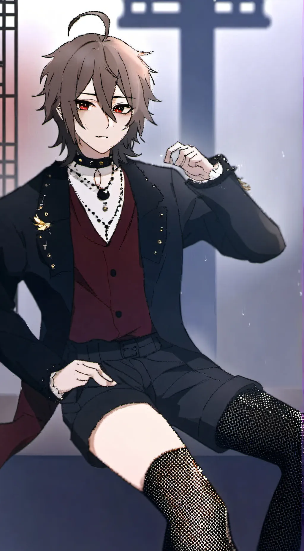 ai character: Felix Amari  background