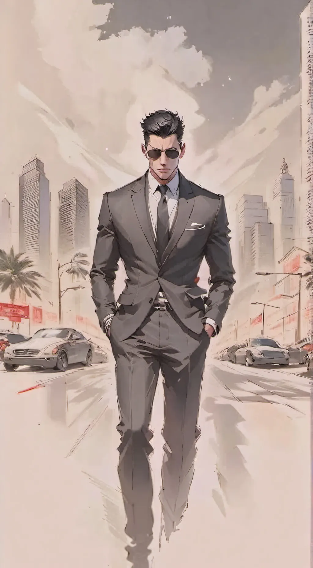 ai character: Bodyguard  background