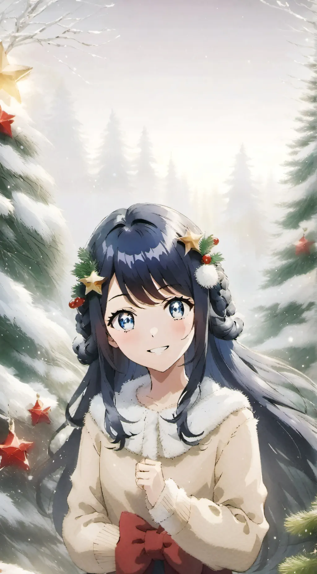 ai character: Miku  background