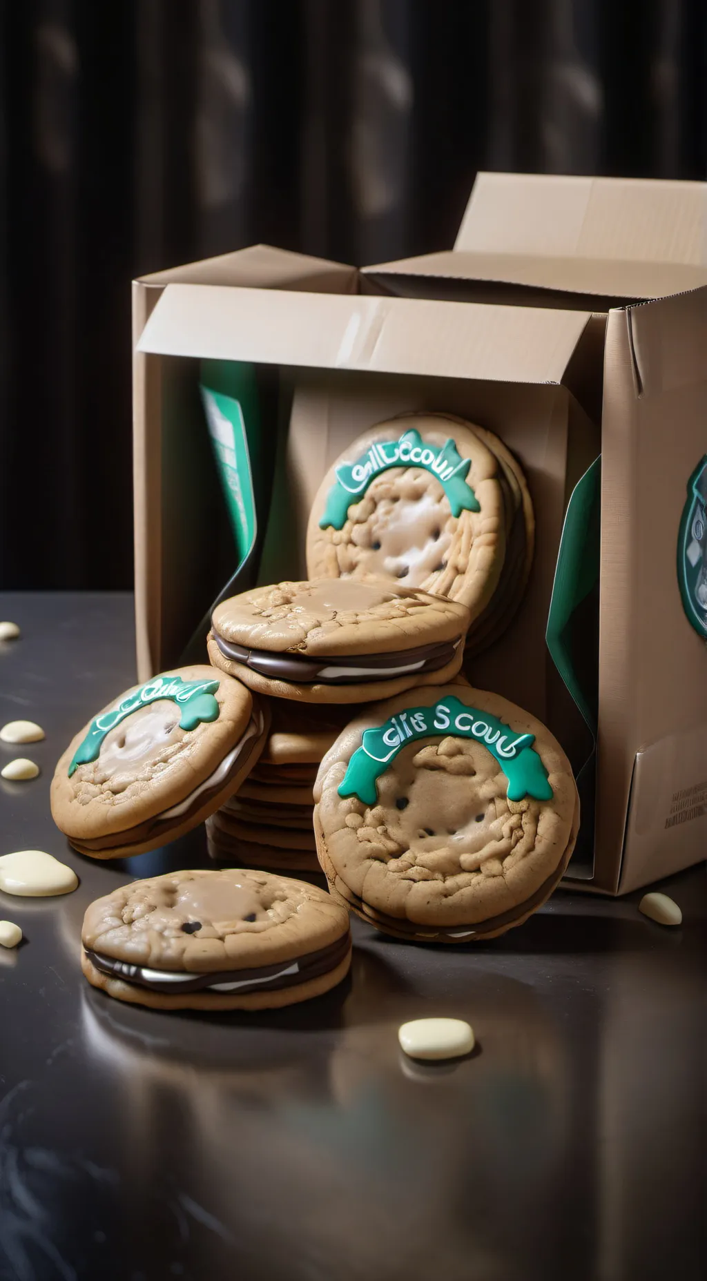 ai character: Girl Scout Heaven background