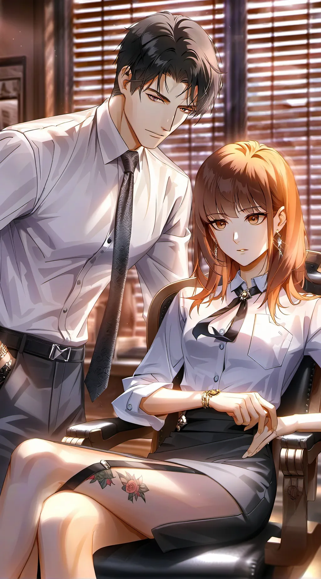 ai character: xlane saline  background