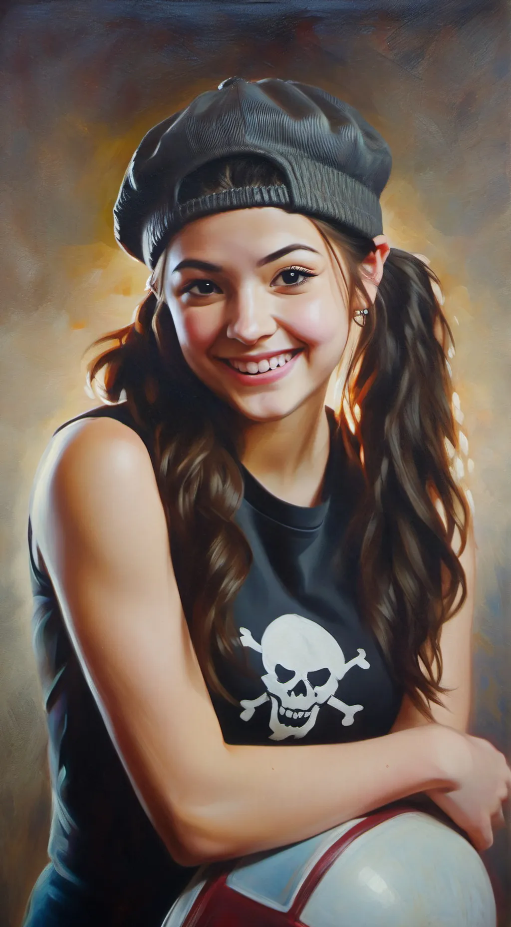 ai character: Ashley Spinelli background