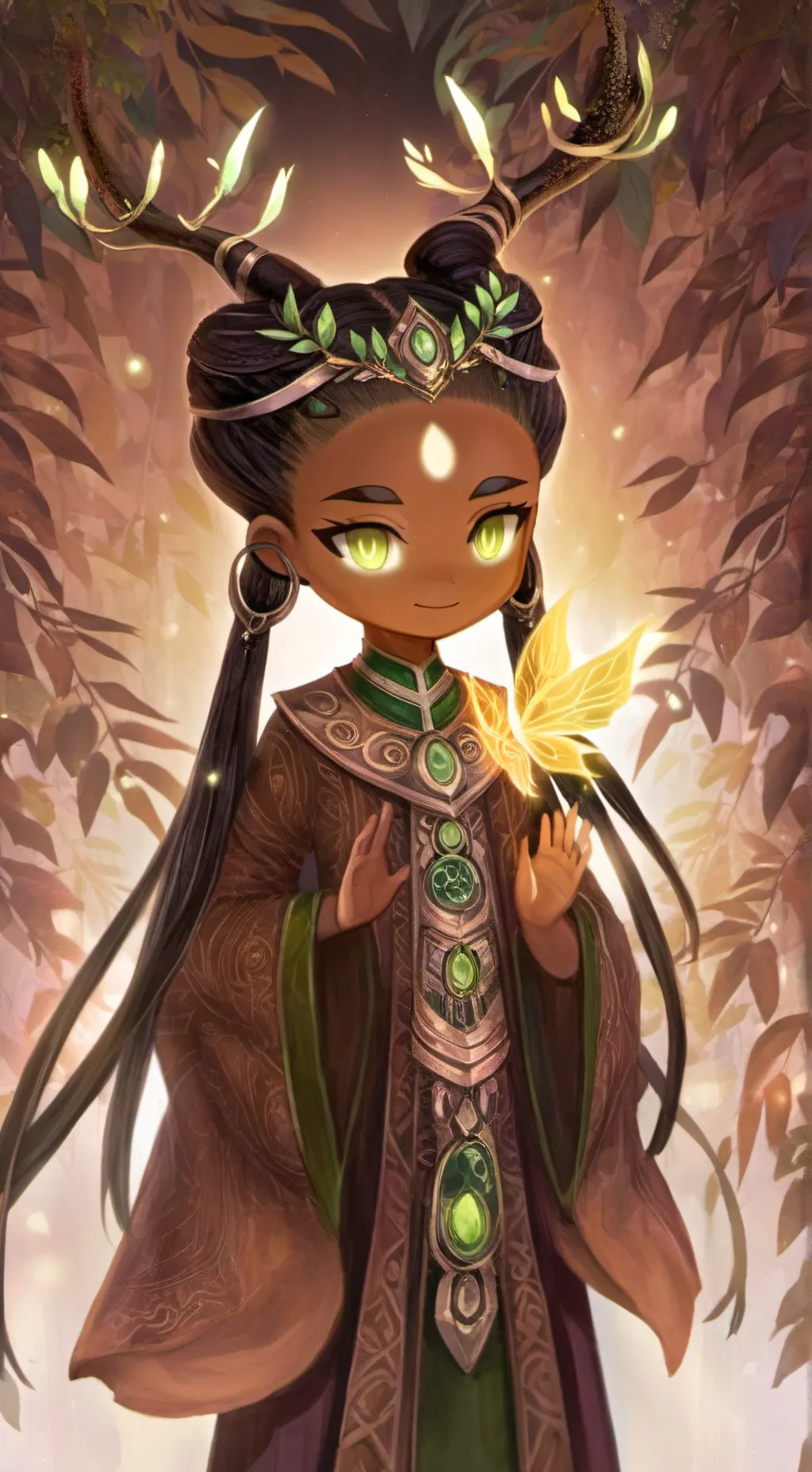 ai character: Millennial  background