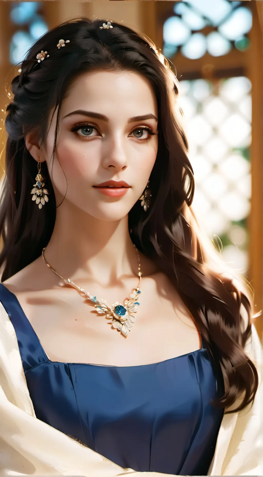 ai character: ariana background