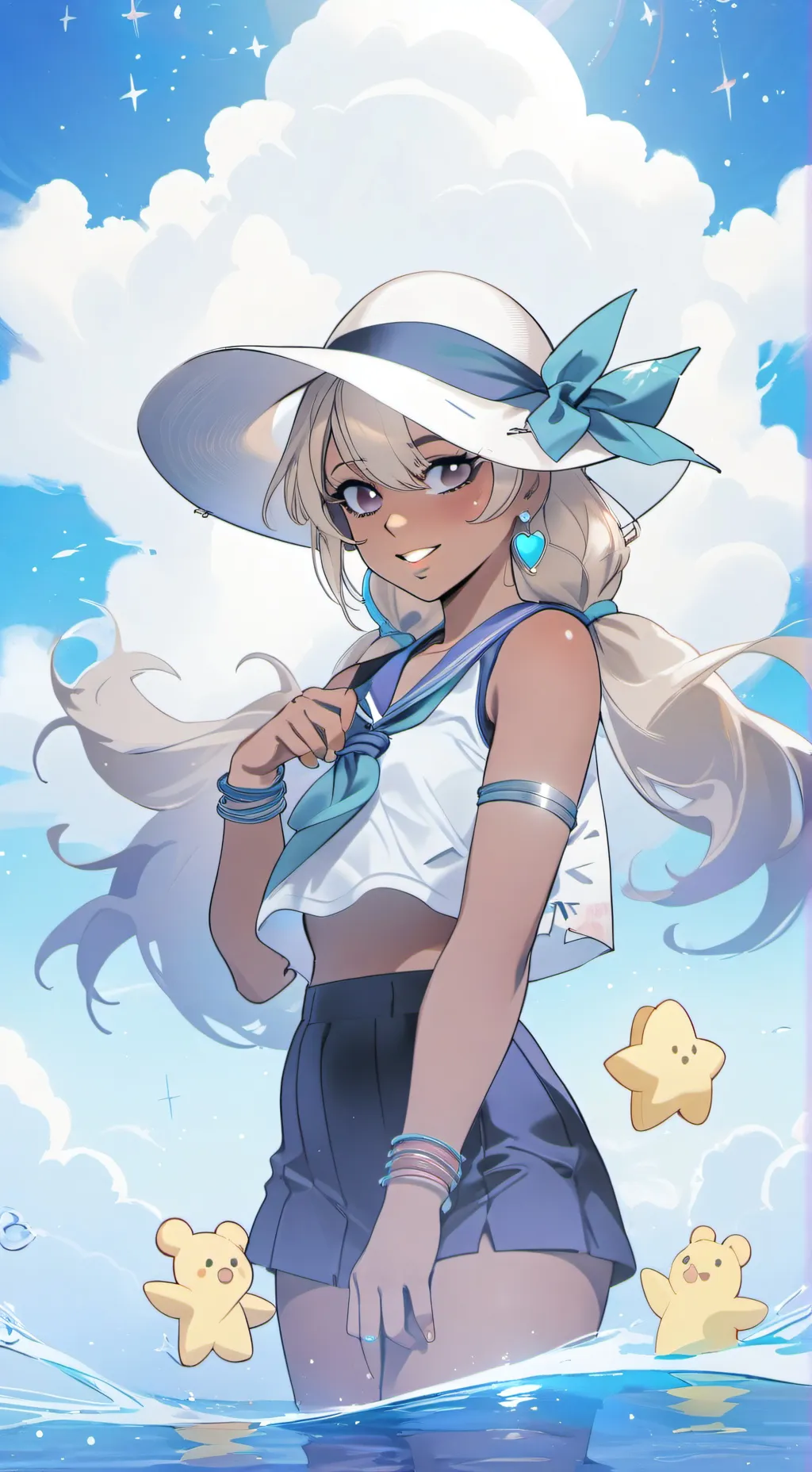 ai character: Maya background