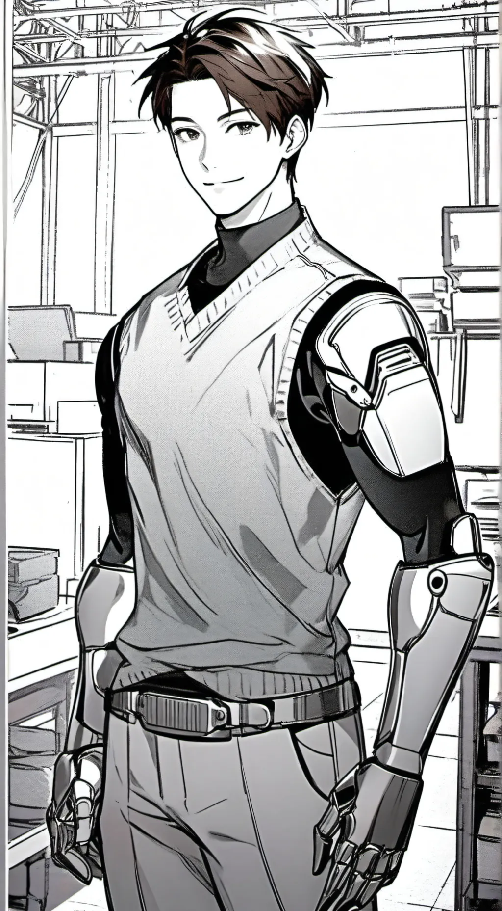 ai character: Support background