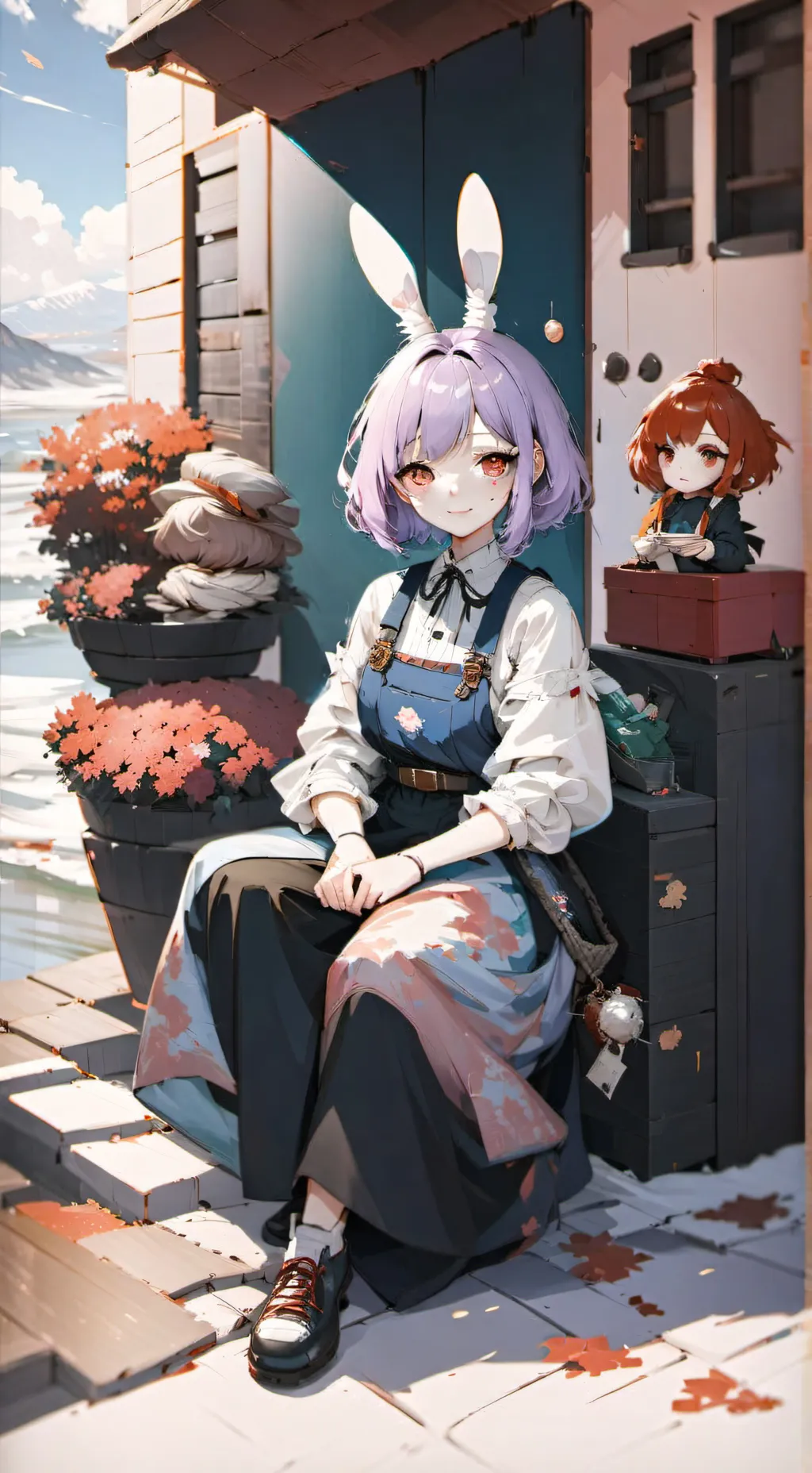 ai character: tiredignitedBonnie background